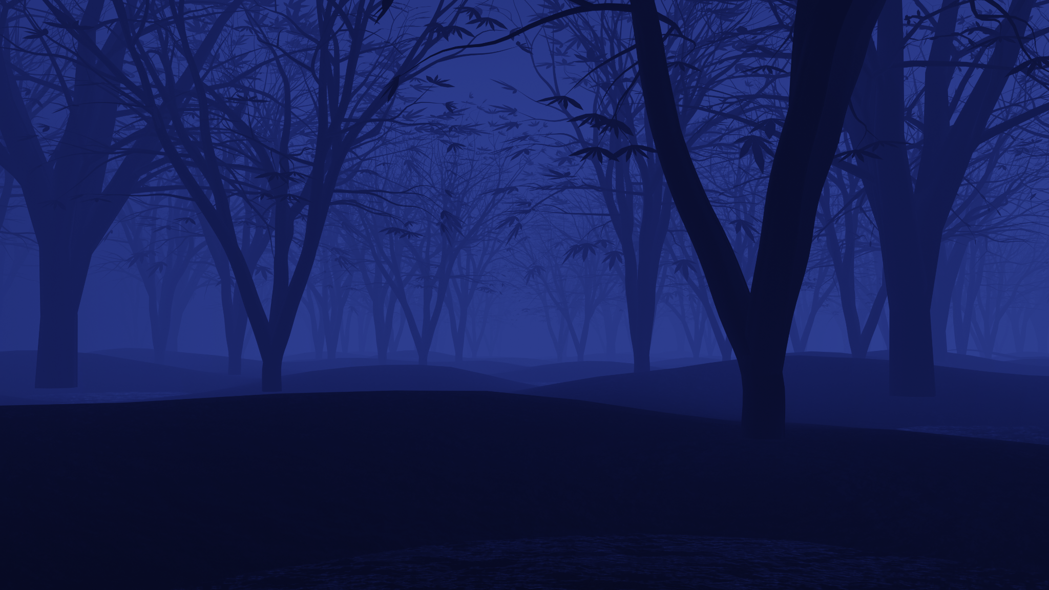 Dark Forest — Blender artwork by Michael Costantini